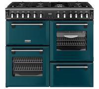 Stoves 444412019 Richmond Deluxe 100cm Dual Fuel Range Cooker - Deep Marine