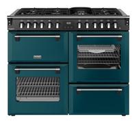 Stoves DX RCA RICH 110DF DMA 110cm Dual Fuel Range Cooker, Deep Marine A