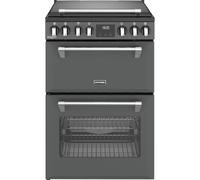 Stoves 444411846 60cm Wide Richmond Deluxe Double Oven Cooker in Anthr