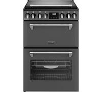 Stoves DXMRARI60DFA 600mm Dual Fuel Cooker Gas Hob Power WOK Anthracite