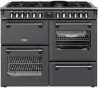 Stoves DX RCA RICH 110DF AGR 110cm Dual Fuel Range Cooker, Anthracite Grey 444412027 A