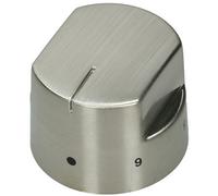 Stoves Genuine Hob Control Knob - Stainless Steel - Stv082585821