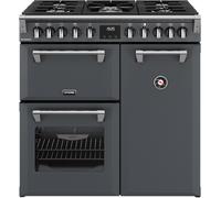 Stoves 444411849 90cm Wide Richmond Dual Fuel Range Cooker in Anthraci