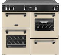 Stoves Richmond 100Ei TCH 100cm Electric Range Cooker with Induction Hob - Cream - A/A/A Rated