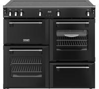 Stoves Richmond 100Ei TCH 100cm Electric Range Cooker with Induction Hob - Black - A/A/A Rated