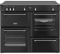 Stoves Richmond 110Ei TCH 110cm wide Electric Range Cooker with Induction Hob - Black - A/A/A Rated, Black