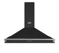 Stoves Richmond 110PYR Pyramid 100cm Chimney Cooker Hood - Black