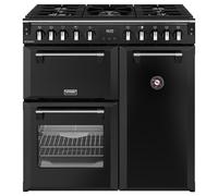 Stoves Richmond 90DF Dual Fuel Range Cooker 444411850 BLACK