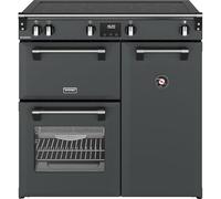 Stoves Richmond 90Ei TCH 90cm wide Electric Range Cooker with Induction Hob - Anthracite - A/A/A Rated