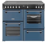 Stoves DX RCA RICH 100Ei RTY TWB 100cm Induction Range Cooker, Twilight Blue A