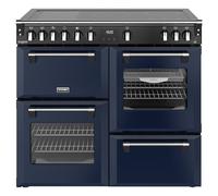Stoves Richmond Deluxe 100EI Induction Range Cooker 444412024 Midnight Blue