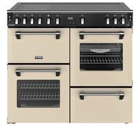 Stoves Richmond Deluxe 100Ei RTY 100cm Electric Range Cooker with Induction Hob - Cream - A/A/A Rated