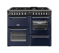 Stoves Richmond Deluxe 110DF 110cm Dual Fuel Range Cooker - Midnight Blue - A Rated