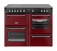 Stoves Richmond Deluxe 110Ei RTY 110cm wide Electric Range Cooker with Induction Hob - Garnet Red - A Rated