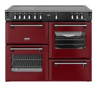 Stoves Richmond Deluxe 110Ei RTY 110cm wide Electric Range Cooker with Induction Hob - Garnet Red - A Rated