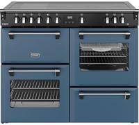 Stoves Richmond Deluxe 110Ei RTY 110cm wide Electric Range Cooker with Induction Hob - Twilight Blue - A Rated