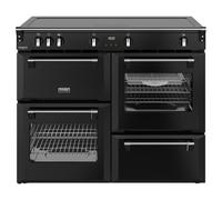 Stoves Richmond Deluxe 110cm Electric Range Cooker with Induction Hob - Black - A/A/A Rated