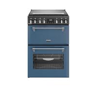 Stoves DX MRA RICH 60DF TWB Dual Fuel Cooker with Double Oven, Blue, A Rated, 444411994 A