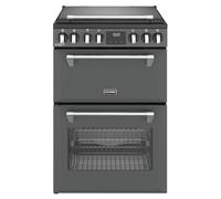 Stoves Richmond Deluxe 60DF Dual Fuel Mini Range Cooker 444411993 Ice White