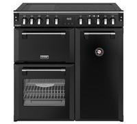 Stoves Richmond Deluxe 90EI Induction Range Cooker 444411869 BLACK