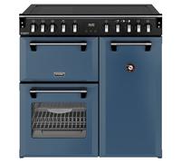 Stoves Richmond Deluxe 90EI Induction Range Cooker 444412011 TWILIGHT BLUE