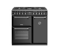 Stoves Richmond Deluxe S900DF 444444897 Black 90cm Wide Dual Fuel Freestanding Range Cooker