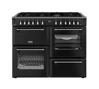 Stoves Richmond DX 110cm Dual Fuel Range Cooker - Black