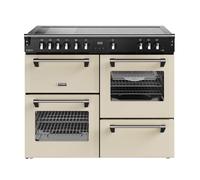Stoves Richmond Deluxe 110Ei RTY 110cm wide Electric Range Cooker with Induction Hob - Cream - A/A/A Rated