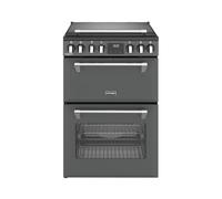 Stoves 444411846 60cm Wide Richmond Deluxe Double Oven Cooker in Anthr