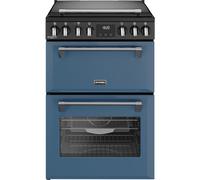 Stoves Richmond DX MRA 60Ei RTY 60cm Electric Cooker with Induction Hob - Twilight Blue - A
