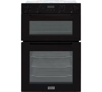 Stoves BI902MFCT Black Built-In Electric Double Oven A