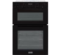Stoves BI902MFCT Black Built-In Electric Double Oven A