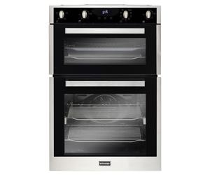 STOVES ST BI902MFCT Double Electric Built-In Oven， Stainless Steel