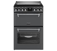 Stoves DXMRARI60DFA 600mm Dual Fuel Cooker Gas Hob Power WOK Anthracite