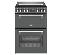 Stoves 444411846 60cm Wide Richmond Deluxe Double Oven Cooker in Anthr