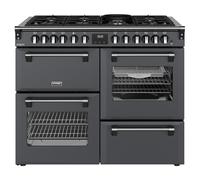 Stoves ST DX RCA RICH 110DF AGR 12027 Richmond DX 110cm Dual Fuel Range Cooker - ANTHRACITE