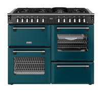 Stoves DX RCA RICH 110DF DMA 110cm Dual Fuel Range Cooker, Deep Marine A