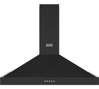 Stoves Sterling 90PYR Pyramid 90cm Chimney Cooker Hood - Black