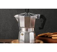 Stovetop Espresso Coffee Maker 1/3/6 Cups Moka Latte Stainless Pot:50ml