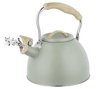 Stovetop Kettle Whistling,3L Stove Induction Kettle, Stovetop Stainless Steel Whistling Teapot Kettle for Gas Stove or Induction Hob