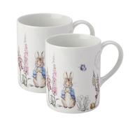 Peter Rabbit Contemporary Design Set of 2 Mugs