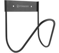 STOWBERRY Wall Mounted Garden Hose Holder - Heavy Duty Metal Hose Hanger, Durable Garden Hosepipe Extension Wall Bracket for Tidy Outdoor Watering Storage