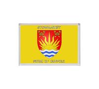 Stowmarket - Pride of Suffolk County Flag - Jumbo Fridge Magnet