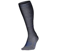 STOX Energy Socks Merino Flight Socks for Men, Compression Socks Merino Wool, Mens Medical Knee High Stockings for Flying, Seamless, Against Swollen Feet and Ankles, Varicose Veins