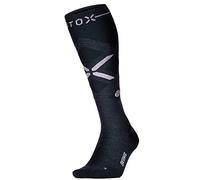 STOX Energy Socks Ski Socks for Women, Merino Wool Compression Socks, Womens Ski and Snowboard Thermal Socks, Long Winter Sport Socks, Ankle and Calf Support, Anti Blister