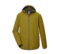 STOY Men's Packable Functional Jacket Waterproof with Hood - Large Sizes STS 19 MN JCKT, Fading Leafs, 6XL, 43140-000