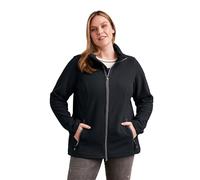 STOY Women's Stw 2 Wmn Knt Jacket Cardigan - Plus Sizes Black Blue