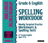 STP Books 6th Grade English Ages 11-12 (Translated Copy) Paperback Book STP Books Multicolor