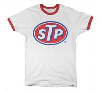 STP Classic Logo Ringer Tee T-Shirt White-Red