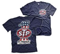 STP Officially Licensed American No. 1 Mens T-Shirt (Dark Grey)